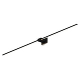 Matte Black Large Z Bar Wall Sconce by Koncept