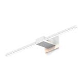 Matte White Small Z Bar Wall Sconce by Koncept
