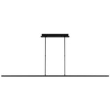 Stagger Linear Suspension By Tech Lighting, Size: Large, Finish: Nightshade Black