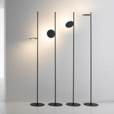 Kimia Floor Light by Stilnovo, Finish: Black, White, , | Casa Di Luce Lighting