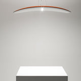 Derby Suspension by Stilnovo, Color: Grey/Black/Grey-Stilnovo, Brown/Black/Brown-Stilnovo, White/Black/Orange-Stilnovo, Light Option: 14W, 28W, | Casa Di Luce Lighting