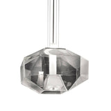 White Crystal Stone SP D1 Pendant by Vistosi