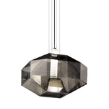 White Smoky Stone SP D1 Pendant by Vistosi