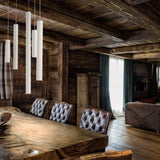 A-Tube Pendant by Lodes, Finish: Black Matte, Bronze, White Matte, Size: Small, Medium, Large, | Casa Di Luce Lighting