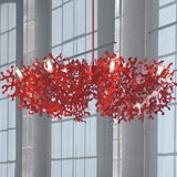 Supercoral Chandelier by Lumen Center Italia