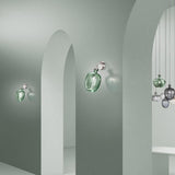 Aphros 0283 Wall Light by Sylcom, Color: Amethyst, Clear, Blue, Grey, Ocean - Sylcom, Topaz - Sylcom, , | Casa Di Luce Lighting