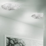 Bembo Ceiling Light by Sylcom, Color: Clear, Amber, Clear Graniglia - Sylcom, Gold, Finish: White, Polish Gold, Number of Lights: 3, 4, 5, 8 | Casa Di Luce Lighting