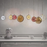 Lulu Pendant by Sylcom, Color: Amethyst, Clear, Blue, Smoke - Vistosi, Ocean - Sylcom, Topaz - Sylcom, Finish: Brushed Black, Brushed Gold, Size: Small, Large | Casa Di Luce Lighting