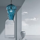 Blue Tiepolo 1443 Pendant in hallway