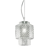 Casa Blanca Pendant by Sylcom, Color: Clear, Size: Small, | Casa Di Luce Lighting