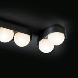 Dice Surface S-2 Ceiling Light by Toss B, Color: Black, White, , | Casa Di Luce Lighting