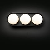 Dice Surface M-3 Ceiling Light by Toss B, Color: Black, White, , | Casa Di Luce Lighting
