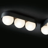 Dice Surface M-3 Ceiling Light by Toss B, Color: Black, White, , | Casa Di Luce Lighting