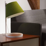Lana Table Lamp by Pablo, Color: Stone/Grey, Charcoal/Grey, Arctic Blue/Grey, Moss/Grey, Plum/Grey, Finish: White, Chrome, Size: Mini, Small, Large | Casa Di Luce Lighting