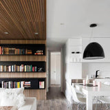 Nur Pendant Light by Artemide, Finish: Glossy Black, Glossy White, Glossy Grey, Glossy Orange, Glossy Green, Anthracite Grey, Aluminum, Light Option: Incandescent, LED, | Casa Di Luce Lighting