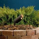 Landscape 1 Light Mini Accent Light by Kichler, Finish: Centennial Brass-Kichler, Copper, Textured Bronze, Textured Black-Kichler, , | Casa Di Luce Lighting