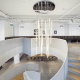 Thin LED Vertical Suspension By Viso