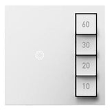 Adorne Timer Switch - Manual On-Timed Off by Legrand Adorne, Color: White, Graphite, Magnesium-Legrand Adorne, , | Casa Di Luce Lighting