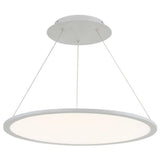 Illusion dweLED Pendant by W.A.C. Lighting, Finish: Black, Titanium, Size: 35 Inch, 27 Inch, | Casa Di Luce Lighting