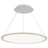 Illusion dweLED Pendant by W.A.C. Lighting, Finish: Titanium, Size: 27 Inch, | Casa Di Luce Lighting