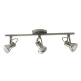 Satin Nickel Vortex Track Light by Eurofase