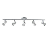 Chrome Vortex Track Light by Eurofase