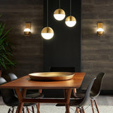 Akova Wall Sconce by Tech Lighting, Finish: Aged Brass/Bright Brass, Matte Black/Aged Brass, , | Casa Di Luce Lighting