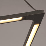 Balto Linear Suspension Light by Tech Lighting, Finish: Gunmetal - Tech, Gold Satin, Light Option: 120 Volt LED, 277 Volt LED, | Casa Di Luce Lighting