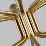 Lody 18-Light Chandelier by Tech Lighting, Finish: Brass Aged, Black Matte, Nickel Polished, , | Casa Di Luce Lighting