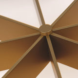 Loom 14 Square Flushmount by Tech Lighting, Finish: Black/Gold, Light Option: 120 Volt LED, 277 Volt LED, | Casa Di Luce Lighting