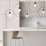 Mina Mini Pendant by Tech Lighting, Finish: Brass Aged, Black, Nickel Satin, Color Temperature: 2200K, 3000K, 3000K - 2200K Warm Color Dimming, Cord Color: Black, Black/White, Blue, Copper, Gray, Orange, Red, White | Casa Di Luce Lighting