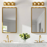 Oko 3-Light Bath Bar by Tech Lighting, Finish: Brass Aged, Nickel Satin, Light Option: 277 Volt LED, 120 Volt LED, | Casa Di Luce Lighting