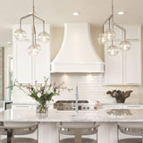Sedona Multi-Light Double Chandelier in dining room