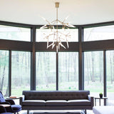 Spur Grande Chandelier in living room