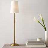 Beckham Classic Table Lamp by TOB by Thomas O'Brien, Finish: Burnished Brass, Nickel Polished, , | Casa Di Luce Lighting