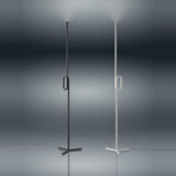 White and Black Tobia Floor Lamp by Foscarini
