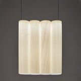 Ivory White Tomo Tall Pendant by Weplight