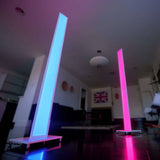 Tono LED White Floor Mood Light by Koncept