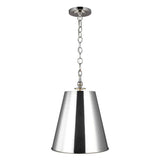 Capri Tall Pendant by TOB by Thomas O'Brien, Finish: Nickel Polished, , | Casa Di Luce Lighting