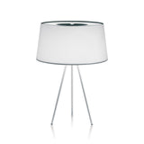 White Tripod Table Lamp by Kundalini