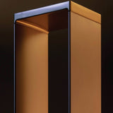 Gold Painted/White Tru Floor Lamp by Nemo