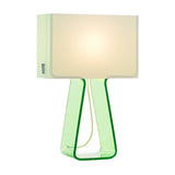 Bright Green Tube Top Colors Table Lamp by Pablo