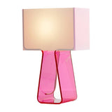 Hot Pink Tube Top Colors Table Lamp by Pablo