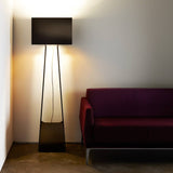 Tube Top Floor Lamp in Living Room