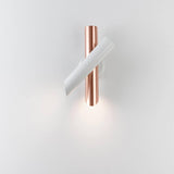 Tubes 2 Wall Lamp on wall