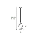 Tulip Pendant by LEDS C4