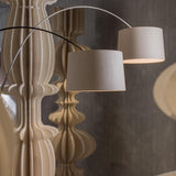 Twiggy Wood Floor Lamp in living room