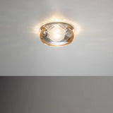 Fairy Recessed Ceiling Light by AXO Light, Finish: Crystal, Amber-Axo Light, Grey, , | Casa Di Luce Lighting