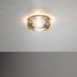 Fairy Recessed Ceiling Light by AXO Light, Finish: Crystal, Amber-Axo Light, Grey, , | Casa Di Luce Lighting