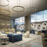 U-Light ADA Surface Mount Wall/Ceiling Light in living room